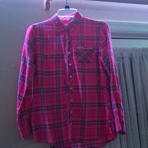 Girls flannel top